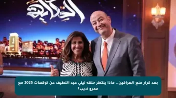 بعد قرار منع العرافين.. ماذا ينتظر حلقة ليلى عبد اللطيف عن توقعات 2025 مع عمرو أديب؟